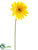 Gerbera Daisy Spray - Yellow - Pack of 12