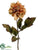 Dahlia Spray - Orange - Pack of 12