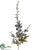 Delphinium Spray - Blue Dusty - Pack of 12