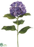 Silk Plants Direct Hydrangea Spray - Blue - Pack of 12