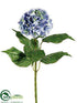 Silk Plants Direct Hydrangea Spray - Blue Green - Pack of 12