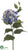 Hydrangea Spray - Blue - Pack of 12