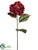 Hydrangea Spray - Burgundy Green - Pack of 12