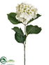 Silk Plants Direct Hydrangea Spray - White - Pack of 12