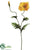 Poppy Spray - Yellow - Pack of 12