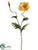 Poppy Spray - Yellow - Pack of 12