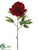 Peony Spray - Red - Pack of 12