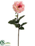 Silk Plants Direct Rose Spray - Cream Pink - Pack of 12