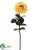 Rose Spray - Yellow - Pack of 12