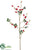 Rose Hip Spray - Red - Pack of 12