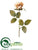 Rose Bud Spray - Beige - Pack of 12