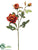 Rose Spray - Orange Rust - Pack of 12