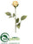 Rose Bud Spray - Yellow - Pack of 12