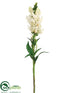 Silk Plants Direct Snapdragon Spray - Cream - Pack of 12