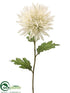 Silk Plants Direct Spider Dahlia Spray - Cream - Pack of 12