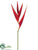 Heliconia Spray - Red - Pack of 12