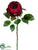 Rose Spray - Burgundy - Pack of 12