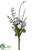 Iris, Snowball, Lavender Bundle - Purple White - Pack of 6