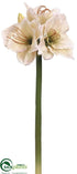 Silk Plants Direct Amaryllis Spray - Pink Blush - Pack of 6