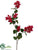 Bougainvillea Spray - Crimson Red - Pack of 6