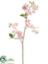 Silk Plants Direct Cherry Blossom Spray - Pink Soft - Pack of 8