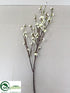 Silk Plants Direct Plum Blossom Spray - White - Pack of 12