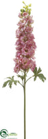 Silk Plants Direct Delphinium Spray - Mauve - Pack of 6