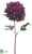 Dahlia Spray - Eggplant - Pack of 12