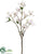 Dogwood Spray - White Pink - Pack of 12