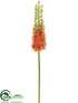 Silk Plants Direct Eremurus Spray - Orange - Pack of 12