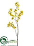 Silk Plants Direct Forsythia Spray - Yellow - Pack of 12