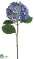 Silk Plants Direct Hydrangea Spray - Blue Dark - Pack of 12