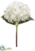 Silk Plants Direct Hydrangea Spray - White - Pack of 12