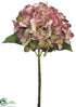 Silk Plants Direct Hydrangea Spray - Mauve Green - Pack of 12