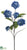 Hydrangea Spray - Blue - Pack of 12