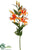 Tiger Lily Spray - Orange - Pack of 4