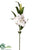 Oriental Lily Spray - White - Pack of 4