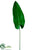 Elephant Ear Leaf Spray - Green - Pack of 6