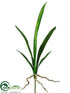 Silk Plants Direct Cymbidium Leaf Plant - Green - Pack of 12