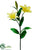 Lily Spray - Yellow - Pack of 12