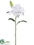 Silk Plants Direct Casablanca Lily Spray - White - Pack of 12