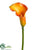 Mini Calla Lily Spray - Orange - Pack of 12