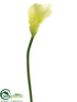 Silk Plants Direct Calla Lily Spray - Green - Pack of 12