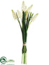 Silk Plants Direct Muscari Bundle - Cream - Pack of 12