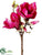 Magnolia Spray - Fuchsia - Pack of 6