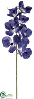 Silk Plants Direct Vanda Orchid Spray - Purple - Pack of 12