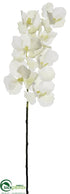 Silk Plants Direct Vanda Orchid Spray - White - Pack of 12