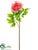 Silk Plants Direct Peony Spray - Coral - Pack of 12