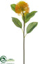 Silk Plants Direct Protea Spray - Orange - Pack of 12