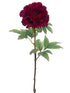 Silk Plants Direct Peony Spray - Wine - Pack of 24